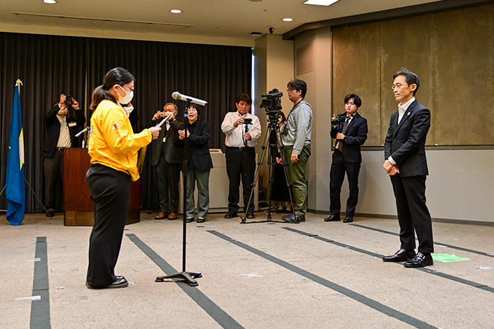 第43回全国障害者技能競技大会 千葉県出場選手激励会